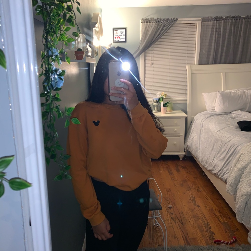 Orange sweater from H&M